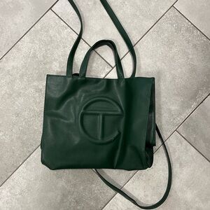 Telfar Medium Dark Olive Shopping Bag